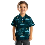 Jacksonville Jaguars Hawaiian Shirt – Palm And Clouds