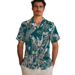 Jacksonville Jaguars Hawaiian Shirt – Palm Leaves