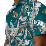 Jacksonville Jaguars Hawaiian Shirt – Palm Leaves
