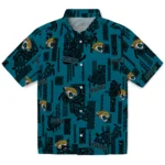 Jacksonville Jaguars Hawaiian Shirt – Turtle Lines