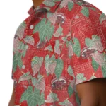 Jacksonville State Gamecocks Hawaiian Shirt – Anthurium Overlay