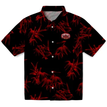 jacksonville state gamecocks bamboo branches red black hawaiian shirts best selling