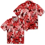 Jacksonville State Gamecocks Hawaiian Shirt – Hibiscus Arrangement