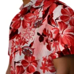 Jacksonville State Gamecocks Hawaiian Shirt – Hibiscus Arrangement