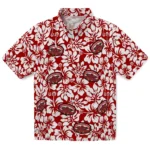 Jacksonville State Gamecocks Hawaiian Shirt – Hibiscus Motif