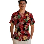 Jacksonville State Gamecocks Hawaiian Shirt – Hibiscus Tiki Jungle