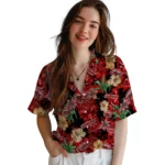 Jacksonville State Gamecocks Hawaiian Shirt – Hibiscus Tiki Jungle