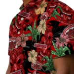 Jacksonville State Gamecocks Hawaiian Shirt – Hibiscus Tiki Jungle