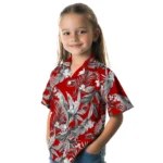 Jacksonville State Gamecocks Hawaiian Shirt – Palm Leaves