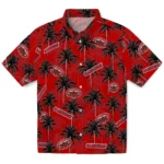 Jacksonville State Gamecocks Hawaiian Shirt – Palm Tree Motif