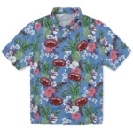Jacksonville State Gamecocks Hawaiian Shirt – Pineapple Bouquet