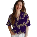 James Madison Dukes Hawaiian Shirt – 50th State Flower