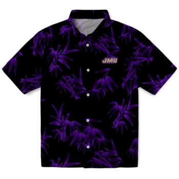 james madison dukes bamboo branches purple black hawaiian shirts best selling
