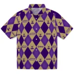 James Madison Dukes Hawaiian Shirt – Golfing Plaid