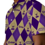 James Madison Dukes Hawaiian Shirt – Golfing Plaid