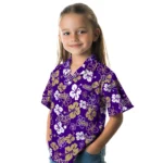 James Madison Dukes Hawaiian Shirt – Hibiscus Flower Design
