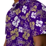 James Madison Dukes Hawaiian Shirt – Hibiscus Flower Design