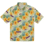 James Madison Dukes Hawaiian Shirt – Hibiscus Mood