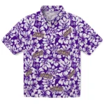 James Madison Dukes Hawaiian Shirt – Hibiscus Motif