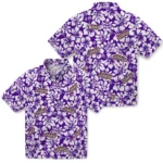James Madison Dukes Hawaiian Shirt – Hibiscus Motif