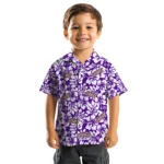 James Madison Dukes Hawaiian Shirt – Hibiscus Motif