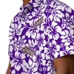 James Madison Dukes Hawaiian Shirt – Hibiscus Motif