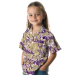 James Madison Dukes Hawaiian Shirt – Hibiscus Overlay