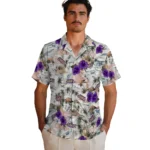 James Madison Dukes Hawaiian Shirt – Hibiscus Seaside