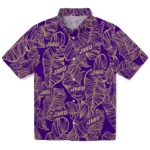 James Madison Dukes Hawaiian Shirt – Leaf Outline
