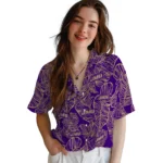 James Madison Dukes Hawaiian Shirt – Leaf Outline
