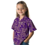 James Madison Dukes Hawaiian Shirt – Leaf Outline