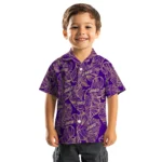 James Madison Dukes Hawaiian Shirt – Leaf Outline