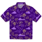 James Madison Dukes Hawaiian Shirt – Palm And Clouds