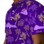 James Madison Dukes Hawaiian Shirt – Palm And Clouds