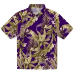 James Madison Dukes Hawaiian Shirt – Palm Leaves