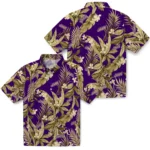 James Madison Dukes Hawaiian Shirt – Palm Leaves