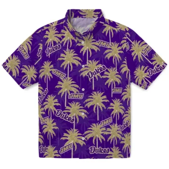 james madison dukes palm grove purple hawaiian shirts best selling