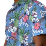 James Madison Dukes Hawaiian Shirt – Pineapple Bouquet