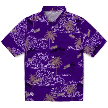 james madison dukes wave palm purple hawaiian shirts best selling