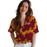 Kansas City Chiefs Hawaiian Shirt – 50th State Flower