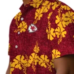 Kansas City Chiefs Hawaiian Shirt – 50th State Flower