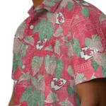 Kansas City Chiefs Hawaiian Shirt – Anthurium Overlay