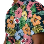 Kansas City Chiefs Hawaiian Shirt – Brilliant Hibiscus Garden