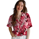 Kansas City Chiefs Hawaiian Shirt – Hibiscus Arrangement