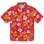 Kansas City Chiefs Hawaiian Shirt – Hibiscus Flower Design