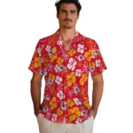 Kansas City Chiefs Hawaiian Shirt – Hibiscus Flower Design