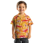 Kansas City Chiefs Hawaiian Shirt – Hibiscus Overlay