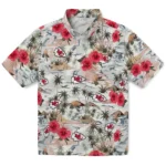 Kansas City Chiefs Hawaiian Shirt – Hibiscus Seaside