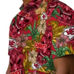 Kansas City Chiefs Hawaiian Shirt – Hibiscus Tiki Jungle