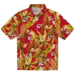 Kansas City Chiefs Hawaiian Shirt – Palm Leaves